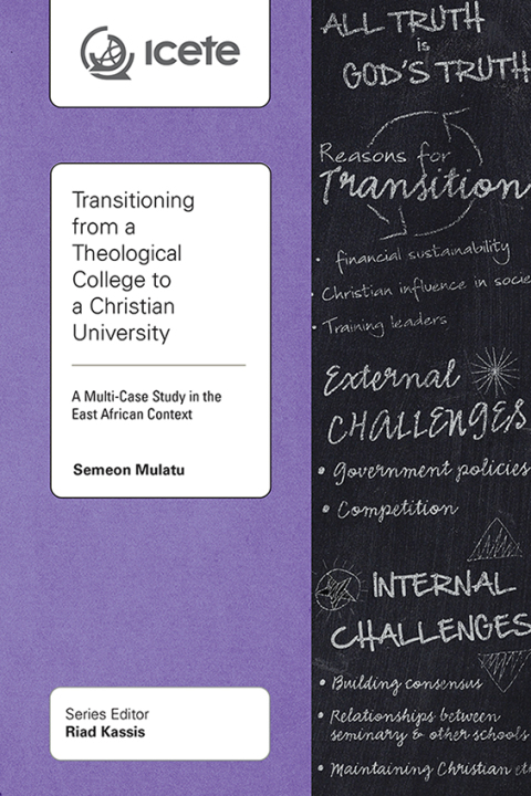 Cover image for book Transitioning from a Theological College to a Christian University