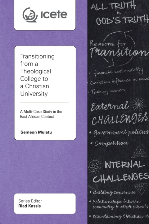 Cover image for book Transitioning from a Theological College to a Christian University