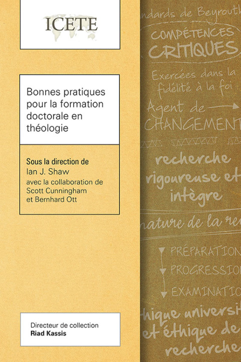 Cover image for book Bonnes pratiques pour la formation doctorale en théologie