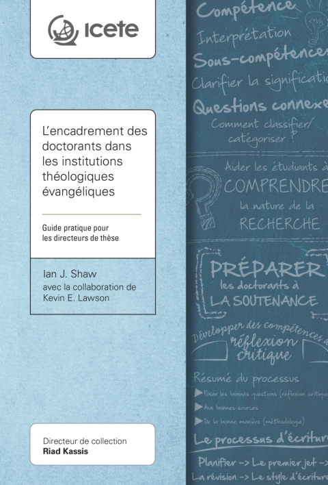 Cover image for book L’encadrement des doctorants dans les institutions théologiques évangéliques