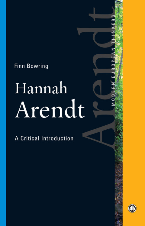 Cover image for book Hannah Arendt