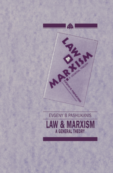 Cover image for book Law and Marxism