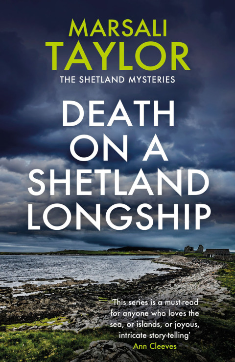 Cover image for book Death on a Shetland Longship