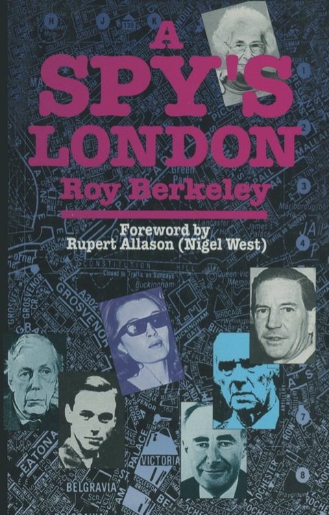 Cover image for book A Spy's London