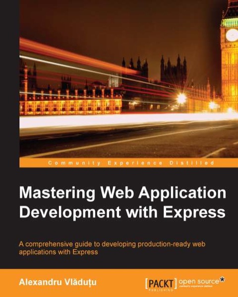 Cover image for book Mastering Web Application Development with Express