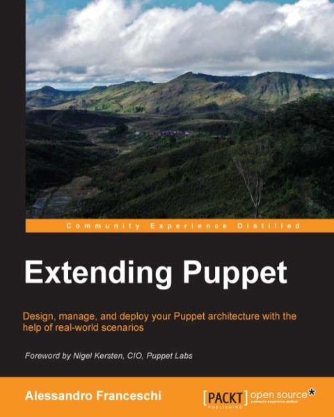 Cover image for book Extending Puppet
