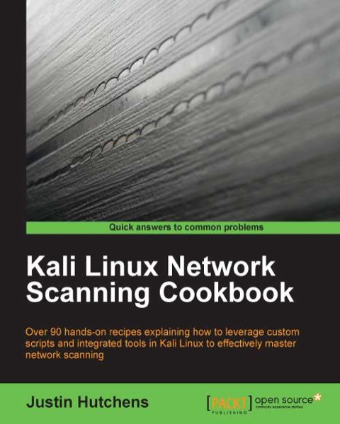 Cover image for book KALI LINUX NETWORK SCANNING COOKBOOK
