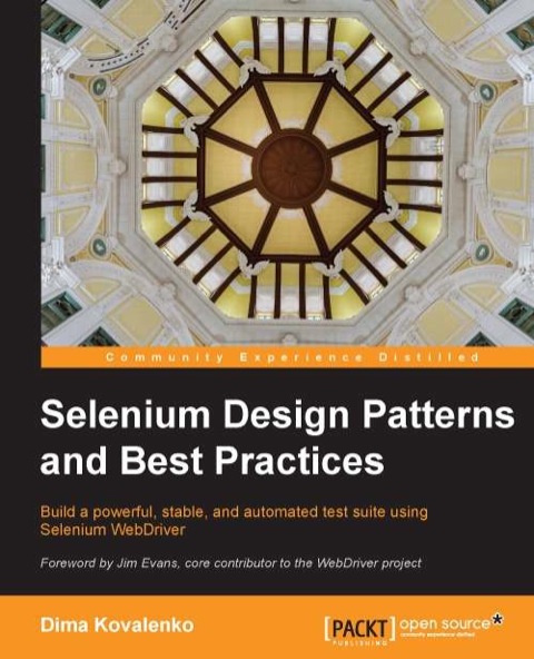 Cover image for book Selenium Design Patterns and Best Practices