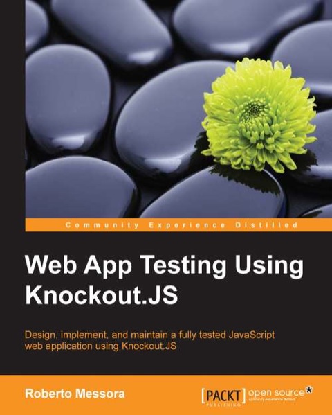 Cover image for book WEB APP TESTING USING KNOCKOUT.JS