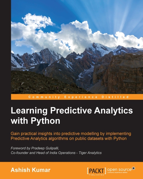 Cover image for book Learning Predictive Analytics with Python
