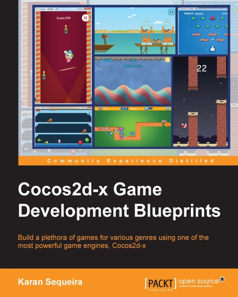 Cover image for book Cocos2d-X Game Development Blueprints