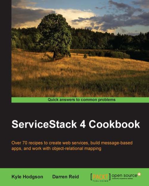 Cover image for book ServiceStack 4 Cookbook