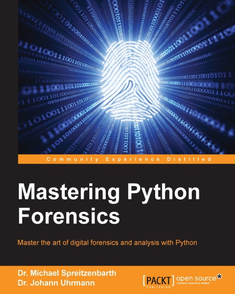 Cover image for book Mastering Python Forensics