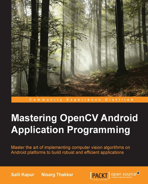 Cover image for book Mastering OpenCV Android Application Programming