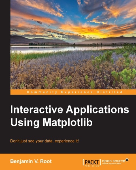 Cover image for book Interactive Applications using Matplotlib
