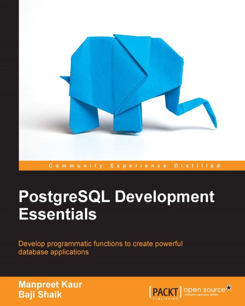 Cover image for book PostgreSQL Development Essentials