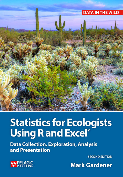 Cover image for book Statistics for Ecologists Using R and Excel
