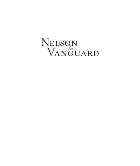Cover image for book Nelson to Vanguard