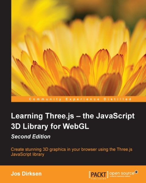 Cover image for book Learning Three.js: The JavaScript 3D Library for WebGL - Second Edition