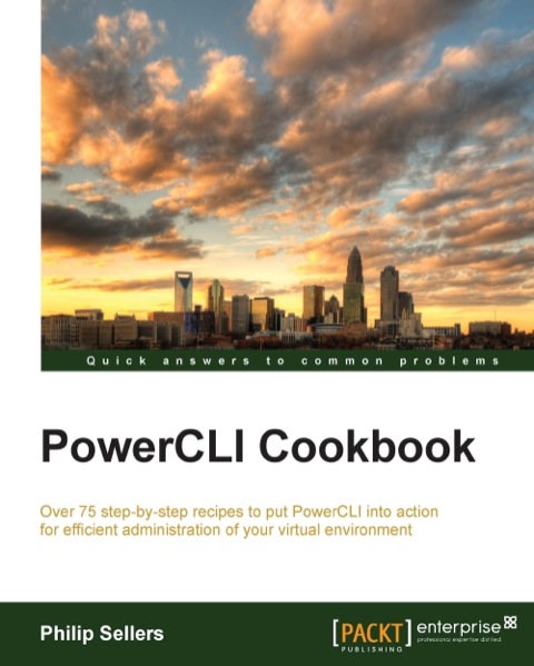 Cover image for book PowerCLI Cookbook