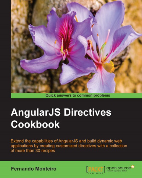 Cover image for book AngularJS Directives Cookbook