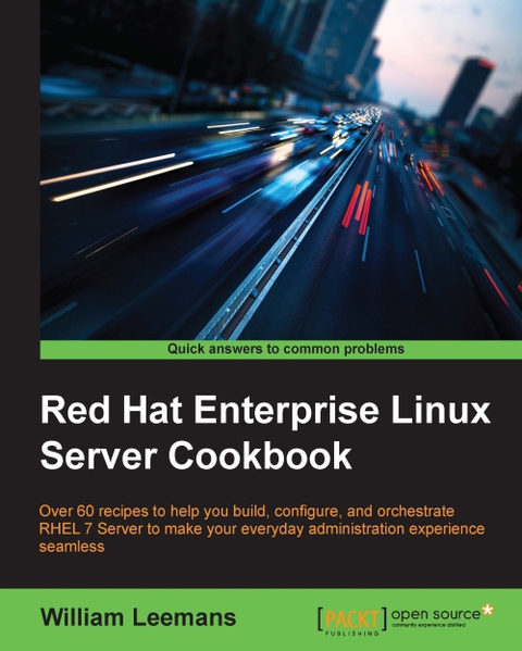 Cover image for book Red Hat Enterprise Linux Server Cookbook
