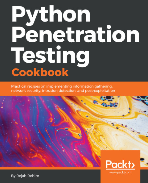 Cover image for book Python Penetration Testing Cookbook