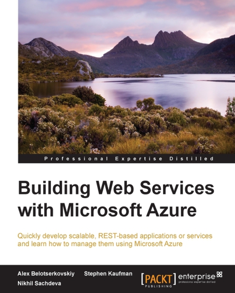 Cover image for book Building Web Services with Windows Azure (new)