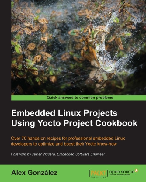 Cover image for book Embedded Linux Projects Using Yocto Project Cookbook