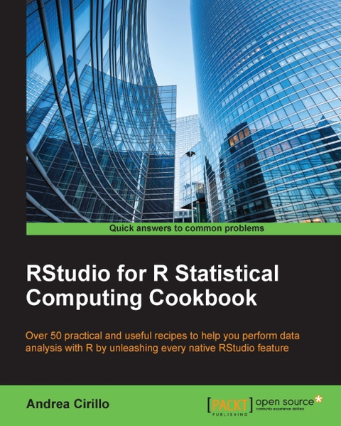 Cover image for book RStudio for R Statistical Computing Cookbook