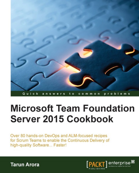 Cover image for book Microsoft Team Foundation Server 2015 Cookbook