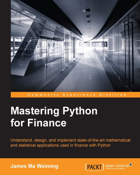 Cover image for book Mastering Python for Finance
