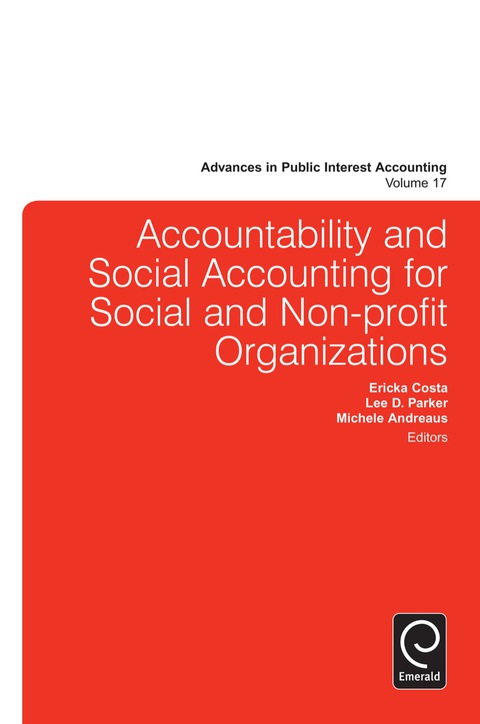 Cover image for book Accountability and Social Accounting for Social and Non-profit Organizations