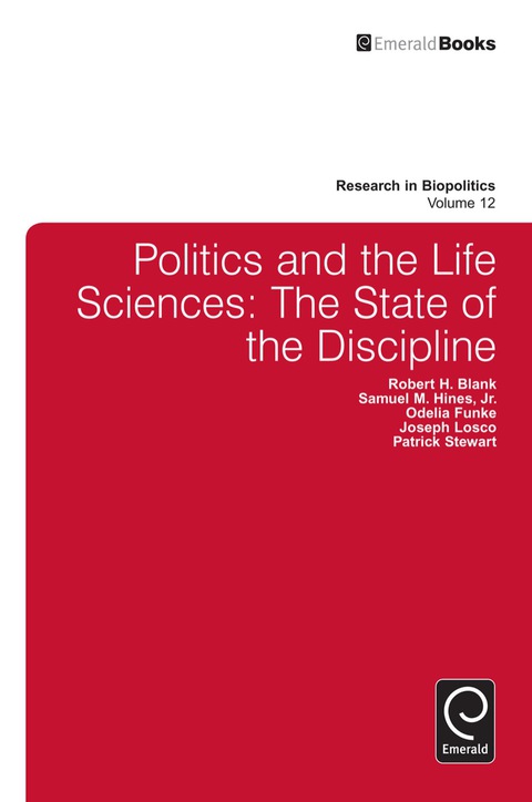 Cover image for book Politics and the Life Sciences