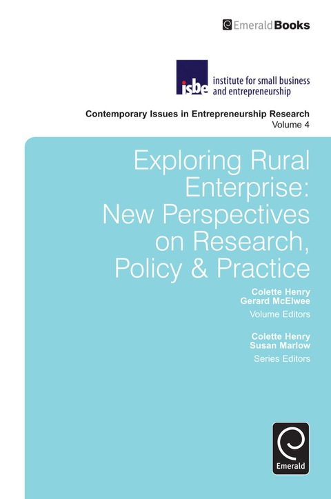 Cover image for book Exploring Rural Enterprise