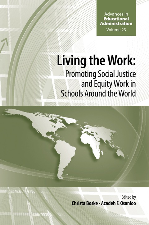 Cover image for book Living the work