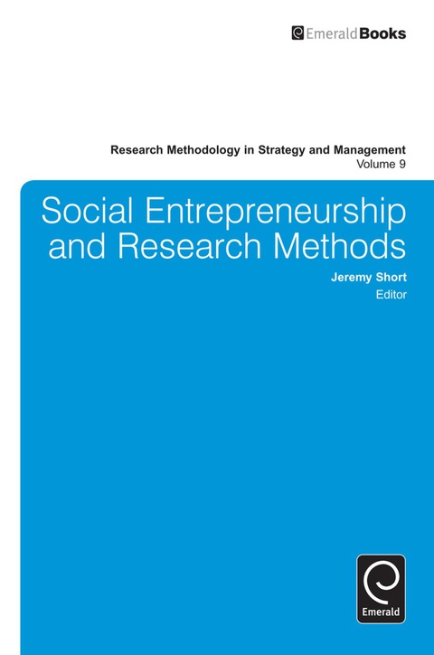 Cover image for book Social Entrepreneurship and Research Methods