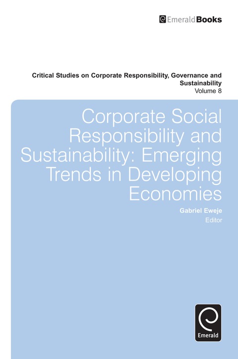 Cover image for book Corporate Social Responsibility and Sustainability