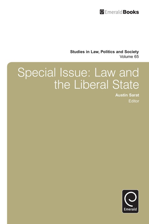Cover image for book Special Issue