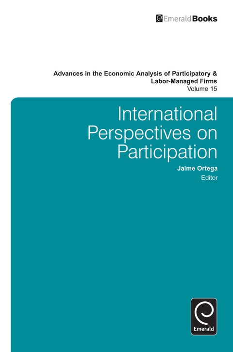 Cover image for book International Perspectives on Participation
