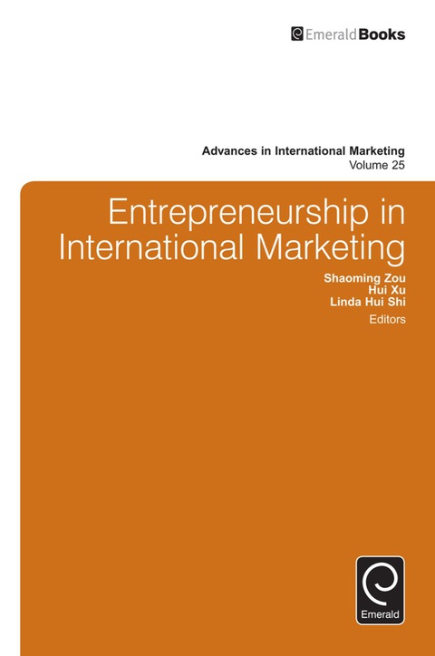 Cover image for book Entrepreneurship in International Marketing