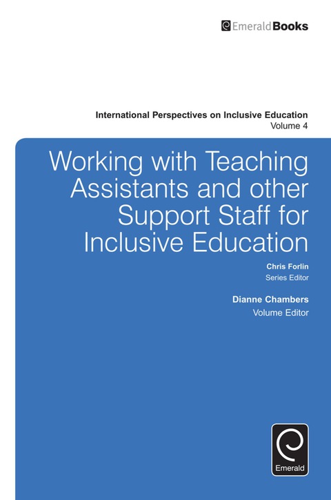 Working with Teachers and Other Support Staff for Inclusive Education 