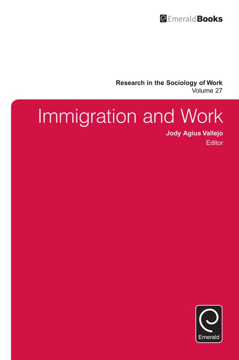 Cover image for book Immigration and Work