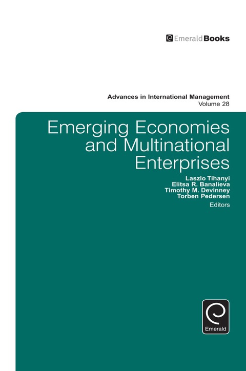 Cover image for book Emerging Economies and Multinational Enterprises