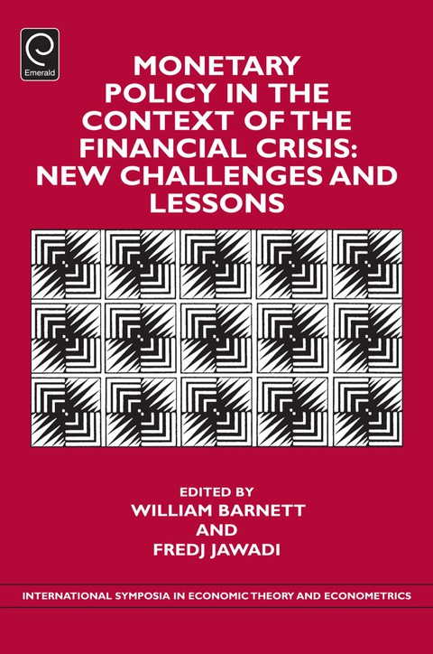 Cover image for book Monetary Policy in the Context of Financial Crisis