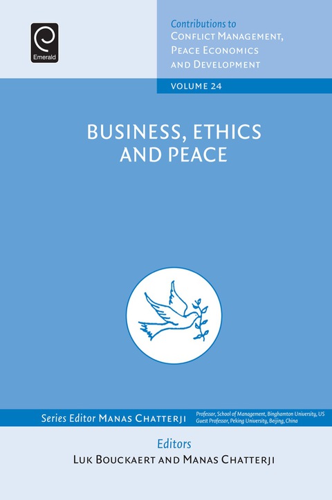 Cover image for book Business, Ethics and Peace