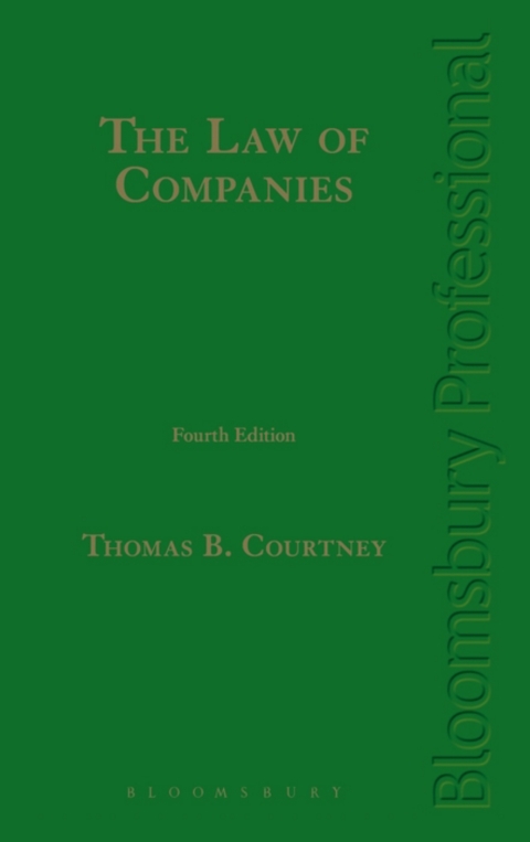 Cover image for book The Law of Companies