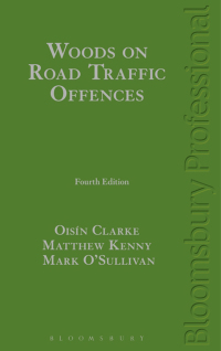 Titelbild: Woods on Road Traffic Offences 4th edition