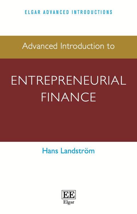Cover image for book Advanced Introduction to Entrepreneurial Finance