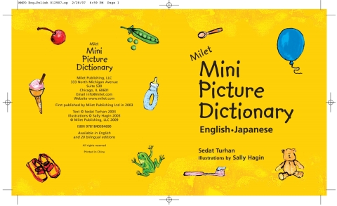 Cover image for book Milet Mini Picture Dictionary (English–Japanese)